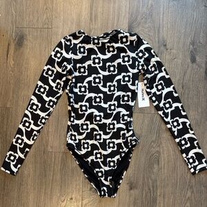 BRAND NEW WITH TAGS Women’s Hurley Long Sleeve One Piece Swimsuit
